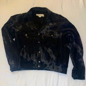 Vintage Havana - Black/Gray Tye Dye, Button down blouse